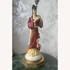 Antique 1940s Rare Hand Painted Oriental Lamp -Othe Furniture Shop 1500 1500 frame 0 2358