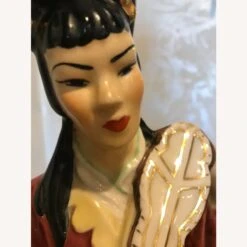 Antique 1940s Rare Hand Painted Oriental Lamp -Othe Furniture Shop 1500 1500 frame 0 2360