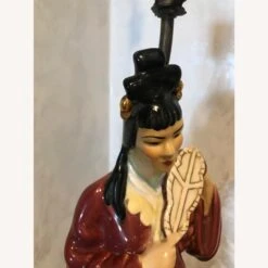 Antique 1940s Rare Hand Painted Oriental Lamp -Othe Furniture Shop 1500 1500 frame 0 2365