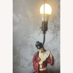 Antique 1940s Rare Hand Painted Oriental Lamp -Othe Furniture Shop 1500 1500 frame 0 2366