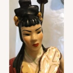 Antique 1940s Rare Hand Painted Oriental Lamp -Othe Furniture Shop 1500 1500 frame 0 2367