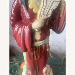 Antique 1940s Rare Hand Painted Oriental Lamp -Othe Furniture Shop 1500 1500 frame 0 2368