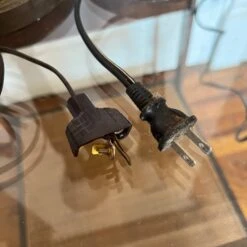 Vintage Torchiere Lamps W Frosted Tulip Shade (x2) -Othe Furniture Shop 1500 1500 frame 0 2382