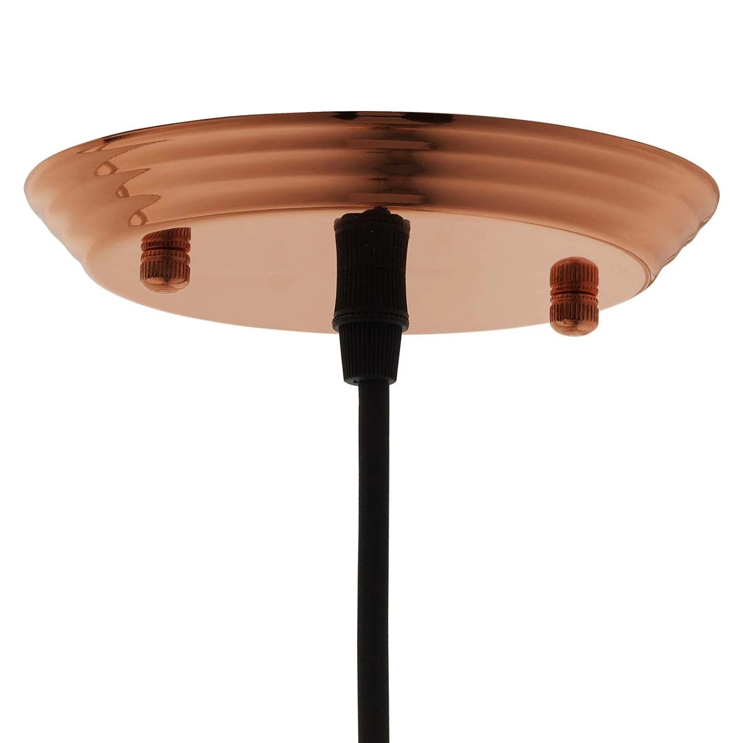 Other 6.5" Bell-Shaped Pendant Light In Rose Gold Shade 3 Other 6.5" Bell-Shaped Pendant Light In Rose Gold Shade