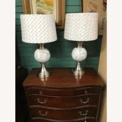 Other Pair Of Metal Lamps With Shades -Othe Furniture Shop 1500 1500 frame 0 2425