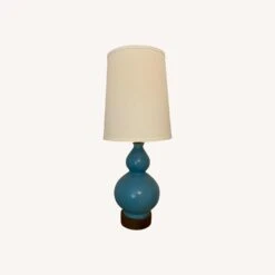 Room & Board Blue Ceramic Table Lamp -Othe Furniture Shop 1500 1500 frame 0 2444