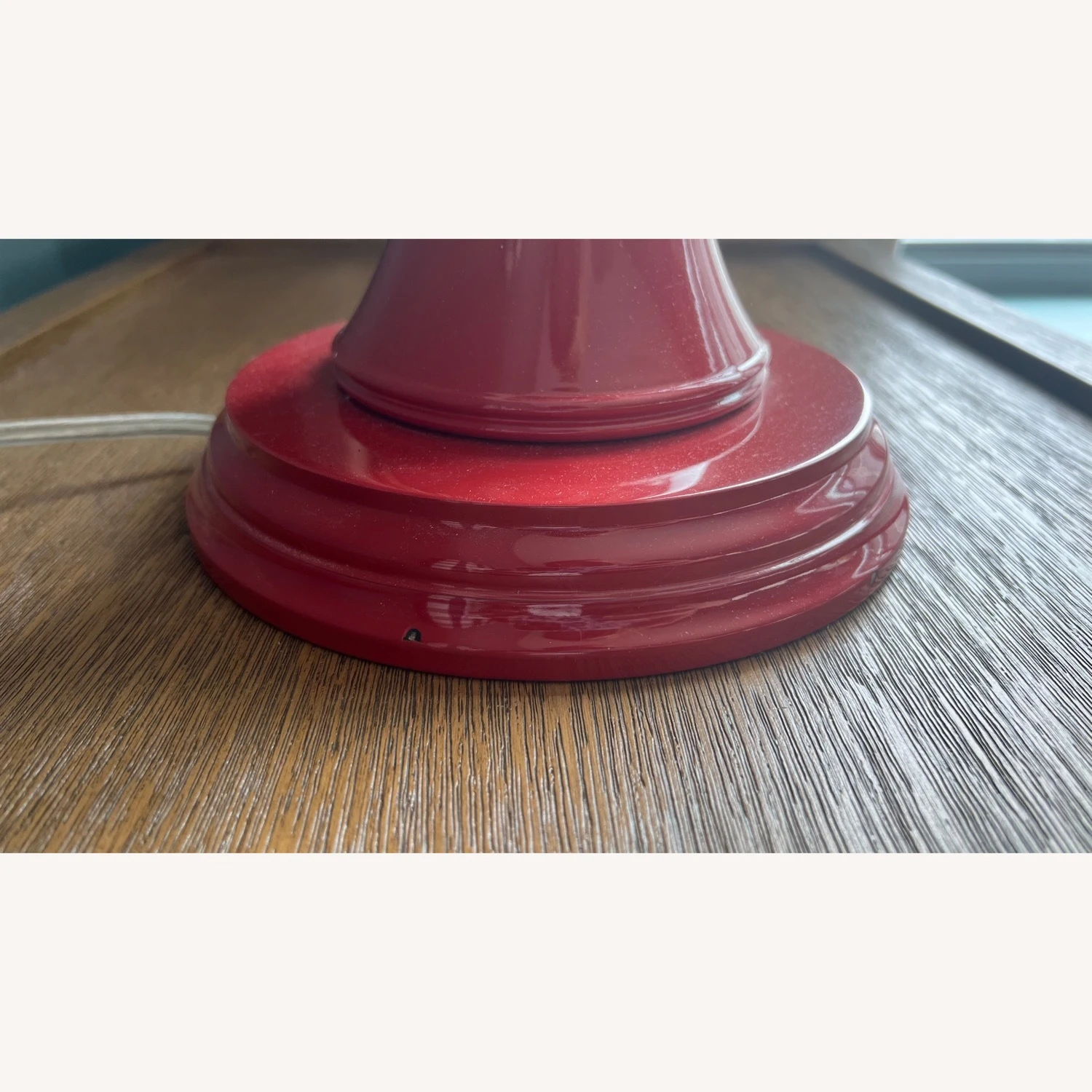 Dune And Dutchess Bamboo Red Table Lamps Set Of 2 6 Dune And Dutchess Bamboo Red Table Lamps Set Of 2 - Image 4