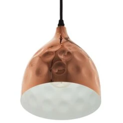 Other 6.5" Bell-Shaped Pendant Light In Rose Gold Shade 17 Other 6.5" Bell-Shaped Pendant Light In Rose Gold Shade -Othe Furniture Shop 1500 1500 frame 0 249