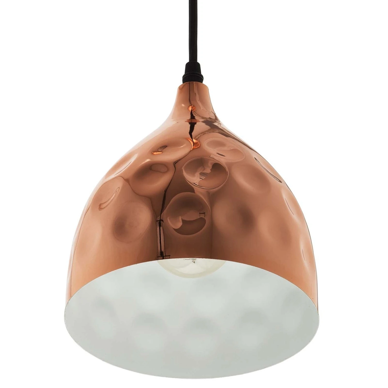Other 6.5" Bell-Shaped Pendant Light In Rose Gold Shade 10 Other 6.5" Bell-Shaped Pendant Light In Rose Gold Shade - Image 8