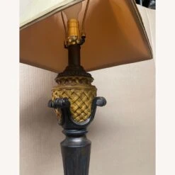 Other Cast Plaster Table Lamp Brown 37" Hg Square Shade 21 Other Cast Plaster Table Lamp Brown 37" Hg Square Shade -Othe Furniture Shop 1500 1500 frame 0 2516