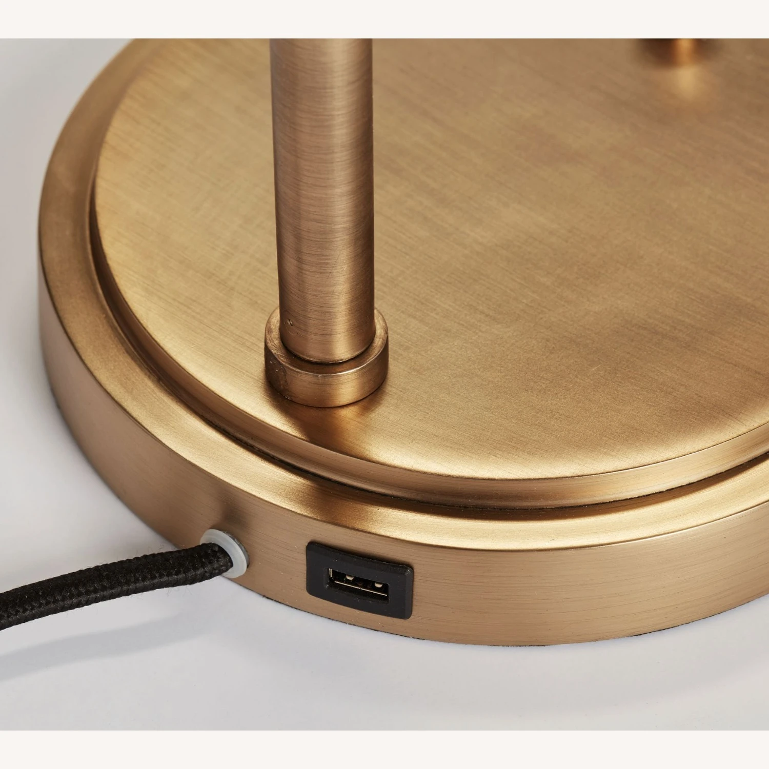 Pottery Barn Flynn Recycled Glass USB Table Lamp 4 Pottery Barn Flynn Recycled Glass USB Table Lamp - Image 2