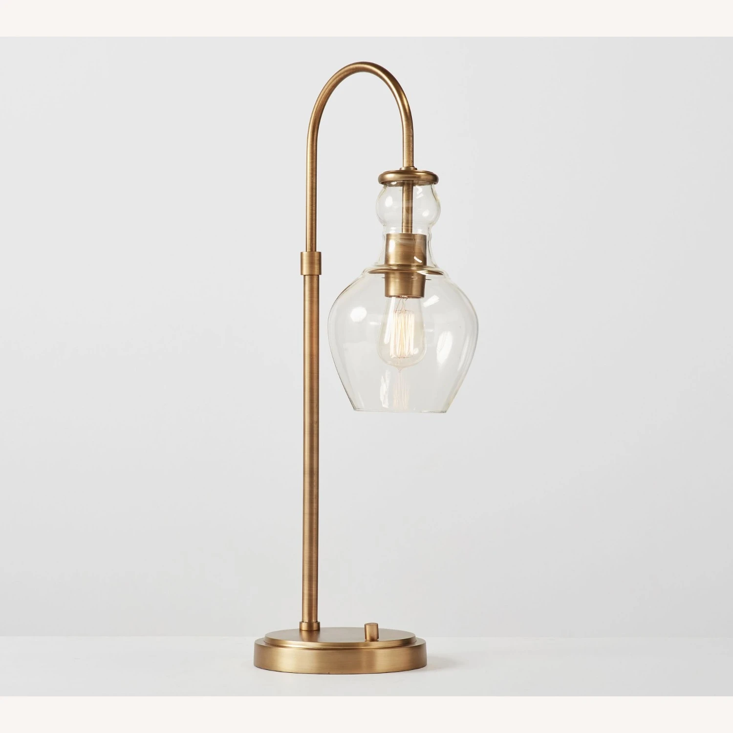 Pottery Barn Flynn Recycled Glass USB Table Lamp 5 Pottery Barn Flynn Recycled Glass USB Table Lamp - Image 3