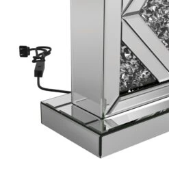 Other Contemporary Table Lamp In Silver Finish 14 Other Contemporary Table Lamp In Silver Finish -Othe Furniture Shop 1500 1500 frame 0 2554