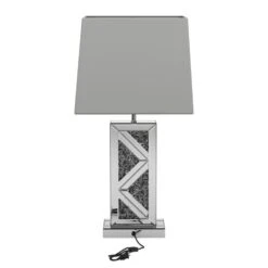 Other Contemporary Table Lamp In Silver Finish 22 Other Contemporary Table Lamp In Silver Finish -Othe Furniture Shop 1500 1500 frame 0 2562