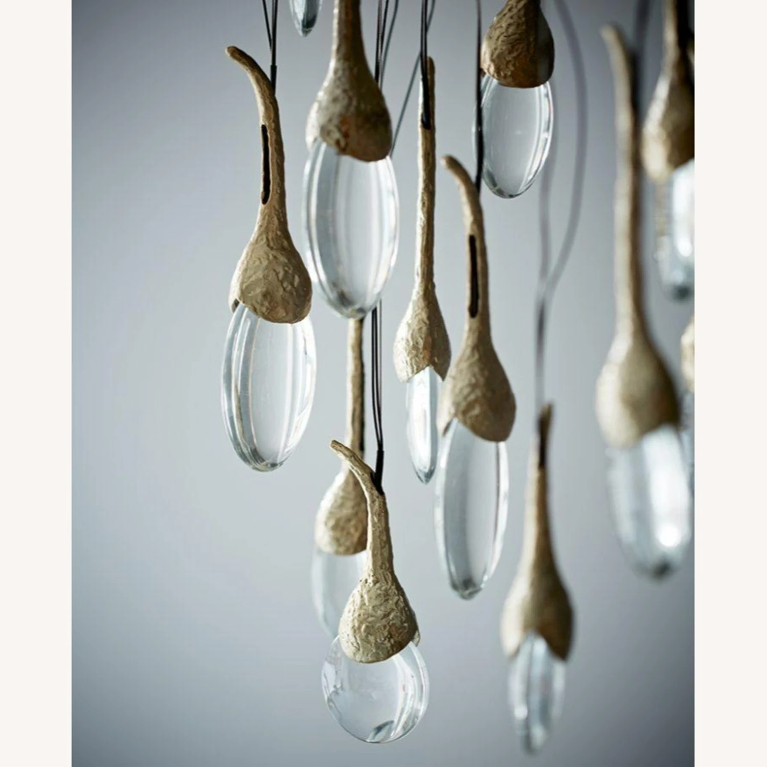 Ochre Seed Cloud Installation Chandelier 4 Ochre Seed Cloud Installation Chandelier - Image 2