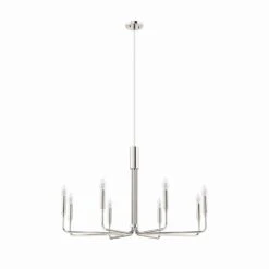 Other 8-Light Chandelier In Polished Nickel Finish -Othe Furniture Shop 1500 1500 frame 0 2789