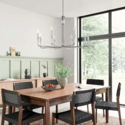 Other 8-Light Chandelier In Polished Nickel Finish -Othe Furniture Shop 1500 1500 frame 0 2790