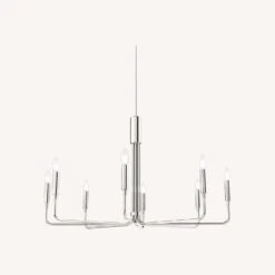 Other Chandelier W 8-Light In Polished Nickel -Othe Furniture Shop 1500 1500 frame 0 2827