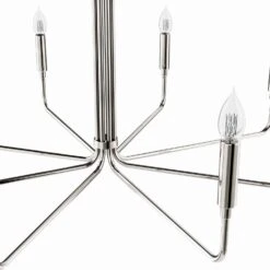 Other Chandelier W 8-Light In Polished Nickel -Othe Furniture Shop 1500 1500 frame 0 2828