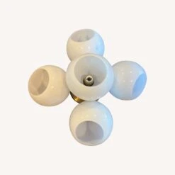 West Elm Glass 5 Light Flushmount -Othe Furniture Shop 1500 1500 frame 0 2837