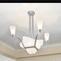 Other Lalique Type Ceiling Chandelier -Othe Furniture Shop 1500 1500 frame 0 2845