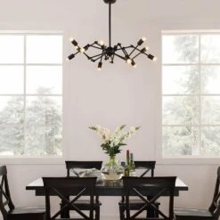 Other Pendant Light In Powder-Coated Black Steel Finish -Othe Furniture Shop 1500 1500 frame 0 2848