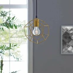 Other Ceiling Fixture In Geometric Gold Metal Design -Othe Furniture Shop 1500 1500 frame 0 2968