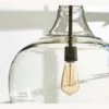 Pottery Barn Flynn Recycled Glass Pendant, Brass -Othe Furniture Shop 1500 1500 frame 0 3045