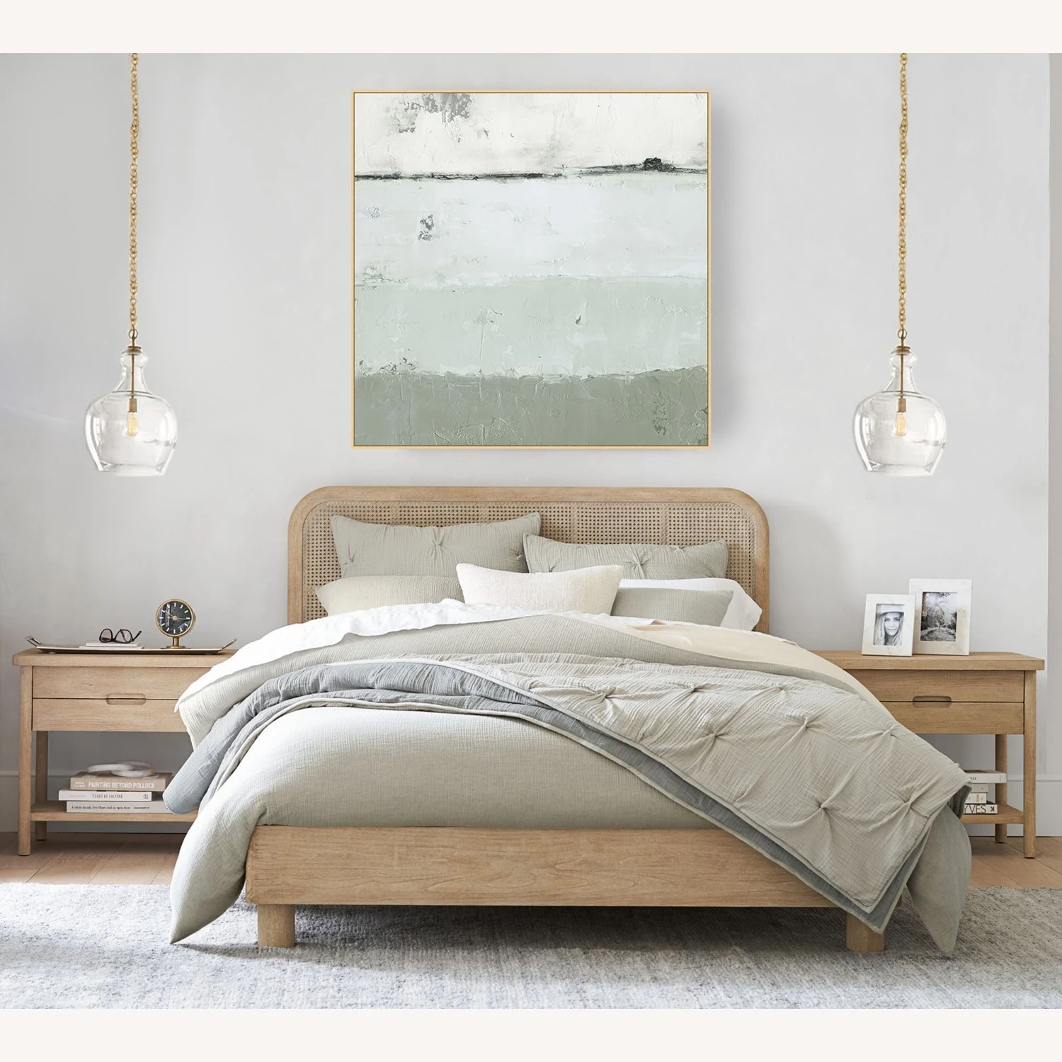 Pottery Barn Flynn Recycled Glass Pendant, Brass 8 Pottery Barn Flynn Recycled Glass Pendant, Brass - Image 6