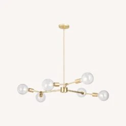 Rejuvenation Salem 36" Bare-Bulb Chandelier 24" Height -Othe Furniture Shop 1500 1500 frame 0 3061