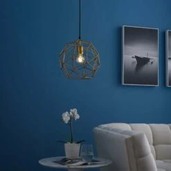 Other Pendant Light In Geometric-Shaped Brass Finish -Othe Furniture Shop 1500 1500 frame 0 3064