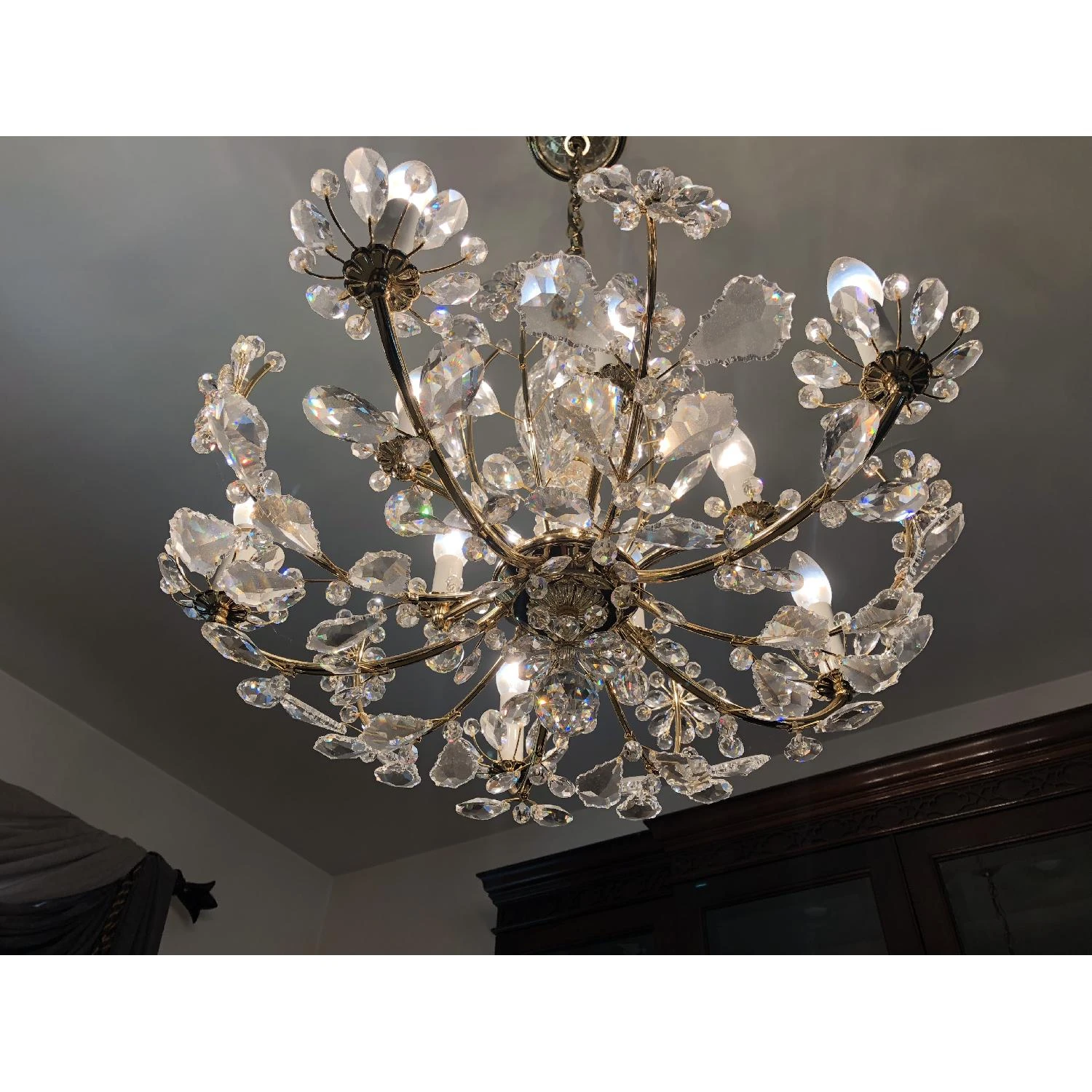 Schonbek Swarovski Primrose 5863 Chandelier 14 Schonbek Swarovski Primrose 5863 Chandelier - Image 12