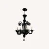 Design Within Reach Black Murano Chandelier 1 Design Within Reach Black Murano Chandelier -Othe Furniture Shop 1500 1500 frame 0 3109