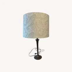 Other Hammered Metal With Teal Patterned Shade -Othe Furniture Shop 1500 1500 frame 0 311