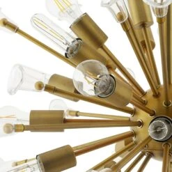 Other Pendant Light In Brass & Calla Lily-Shaped Endings -Othe Furniture Shop 1500 1500 frame 0 3170