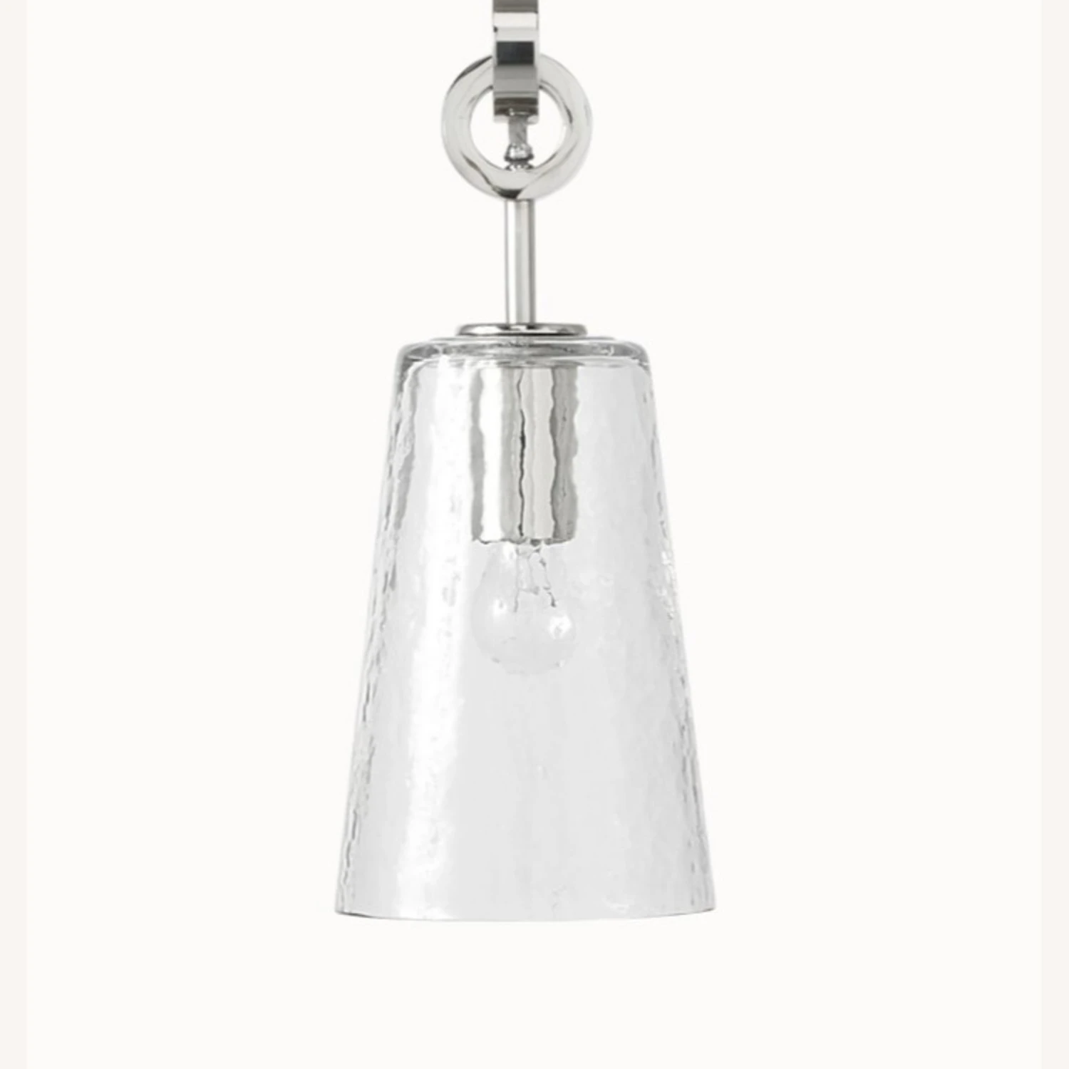 Williams Sonoma Chain Link Glass Shade, Small 3 Williams Sonoma Chain Link Glass Shade, Small