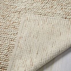 West Elm Mini Pebble Wool Jute Rug 5X8