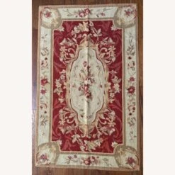 Vintage Petit Point Needlepoint Wool Rug -Othe Furniture Shop 1500 1500 frame 0 3288