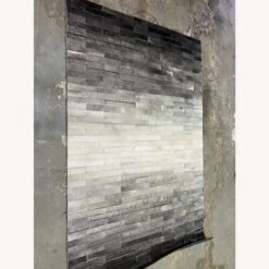 Cow Hide Rug White Black