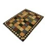 Arshs Fine Rugs Gabbeh Geri Blue/Tan Wool Area Rug -Othe Furniture Shop 1500 1500 frame 0 3295