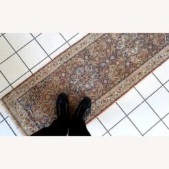 Handmade Vintage Indo-Tabriz Runner -Othe Furniture Shop 1500 1500 frame 0 3344