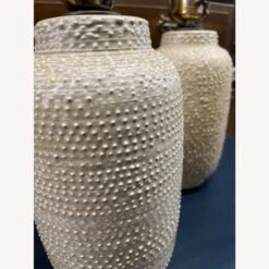 Mid Century 1950s Pair Of Textured Ceramic Lamps -Othe Furniture Shop 1500 1500 frame 0 340