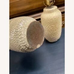 Mid Century 1950s Pair Of Textured Ceramic Lamps -Othe Furniture Shop 1500 1500 frame 0 344