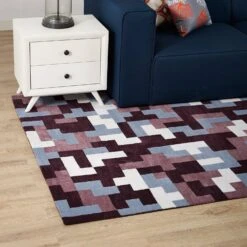 Other 8x10 Area Rug In Interlocking Block Mosaic Pattern -Othe Furniture Shop 1500 1500 frame 0 3507