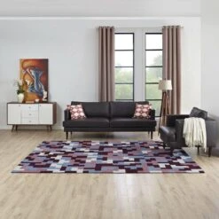 Other 8x10 Area Rug In Interlocking Block Mosaic Pattern -Othe Furniture Shop 1500 1500 frame 0 3509