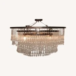 Ochre Light Drizzle Round Chandelier -Othe Furniture Shop 1500 1500 frame 0 351