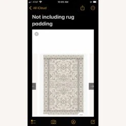 Leelu Black & White Rug -Othe Furniture Shop 1500 1500 frame 0 3518