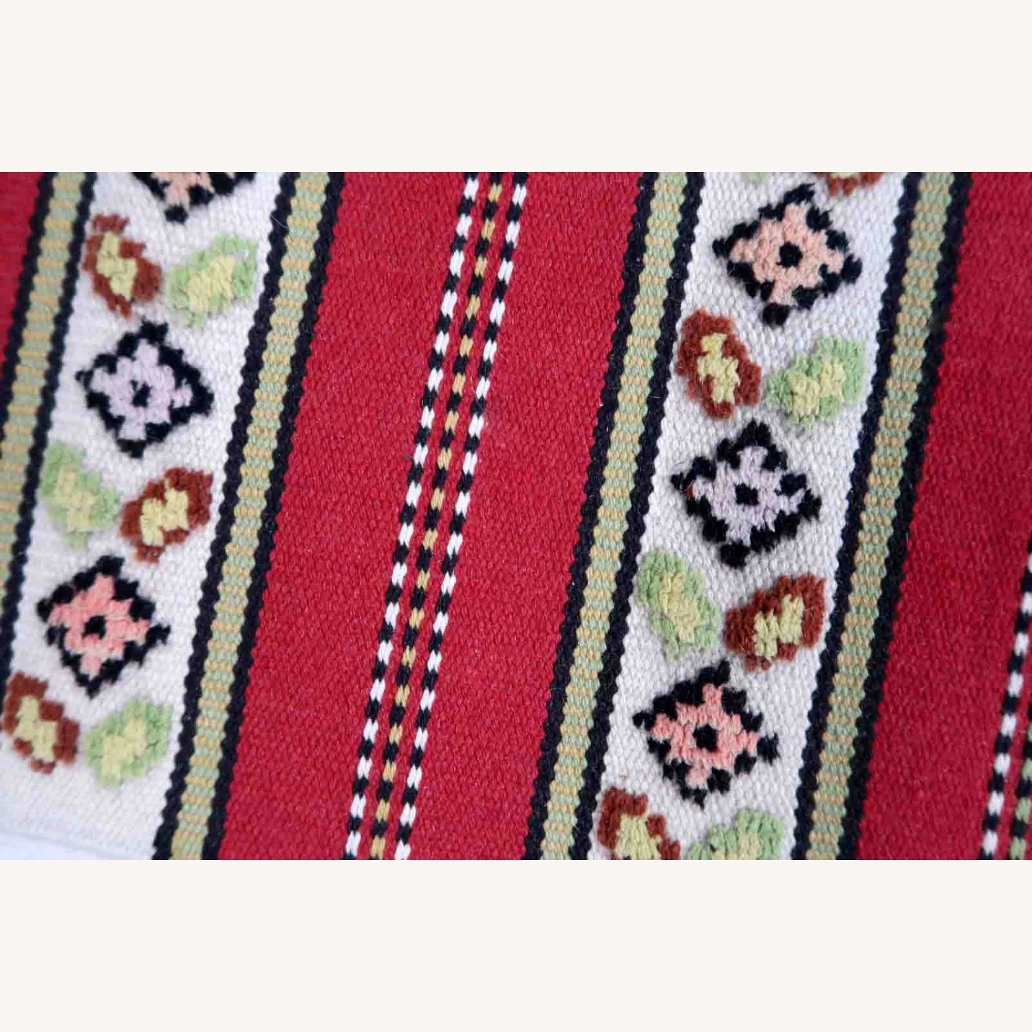 Handmade Vintage Persian Ardabil Runner 7 Handmade Vintage Persian Ardabil Runner - Image 5