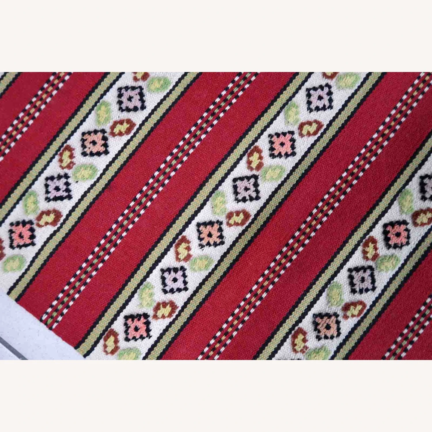 Handmade Vintage Persian Ardabil Runner 11 Handmade Vintage Persian Ardabil Runner - Image 9