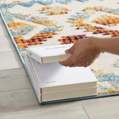 Other 8x10 Area Rug InMulticolor Diamond Chevron Pattern 23 Other 8x10 Area Rug InMulticolor Diamond Chevron Pattern -Othe Furniture Shop 1500 1500 frame 0 3563